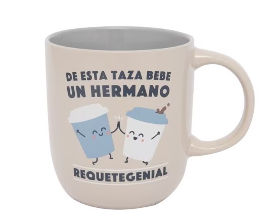 Taza Mr. Wonderful:De esta taza bebe un hermano requetegenial.