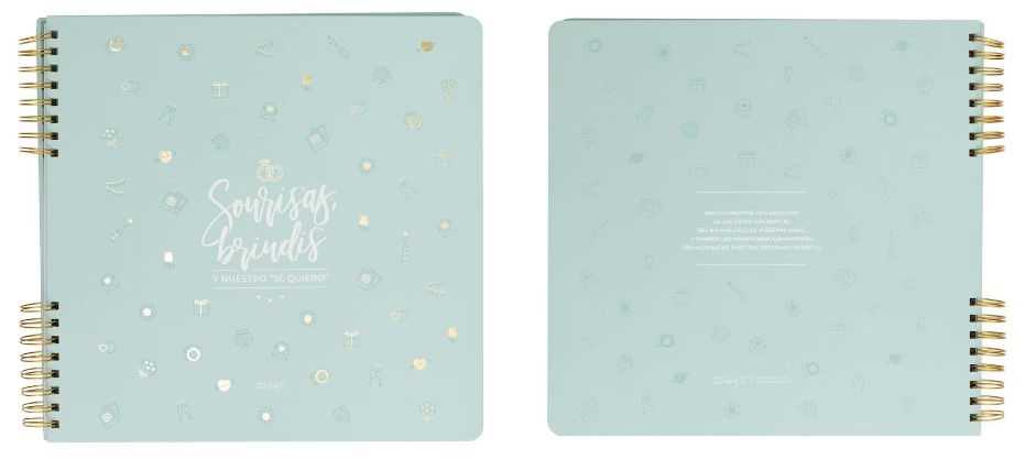 Álbum para las fotos de la boda Mr Wonderful