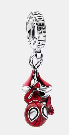 Charm colgante Marvel x Pandora Spider-Man Colgado de plata