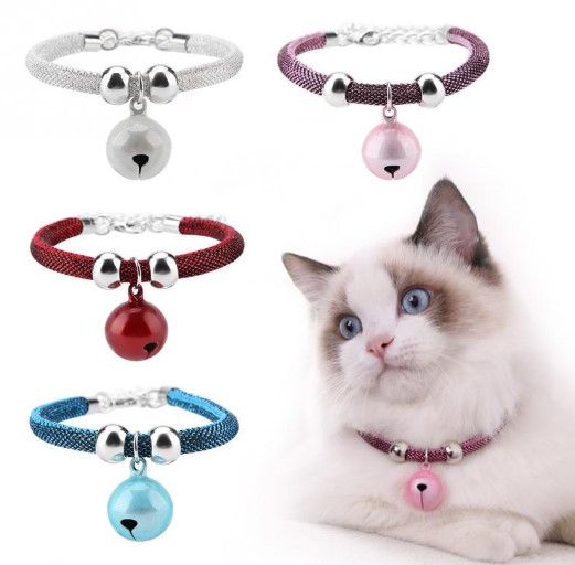 Collar elegante de nylon para gatos