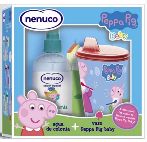 Nenuco Peppa Pig Eau De Cologne Spray 240ml Set 2 Piezas