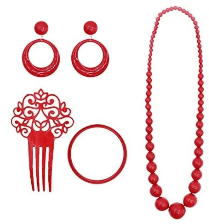 Set Accesorios de Flamenca o Sevillanas