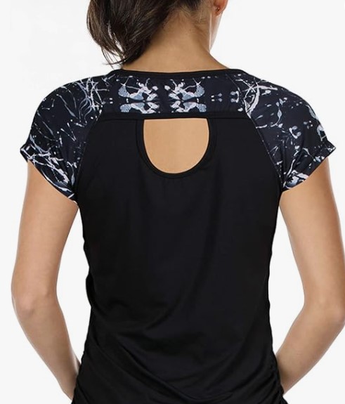 icyzone Camiseta de Fitness Deportiva