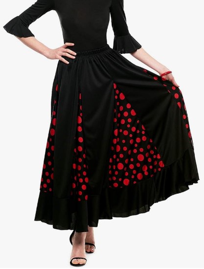 Falda Flamenca Mujer Lunares