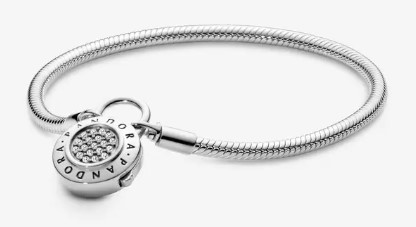 Pulsera Pandora Original de plata de ley para Charm