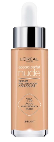 L'Oreal Paris Make-up Designer Maquillaje Sérum Con Color Accord Parfait, Color 2-3 Light, 1 Unidad