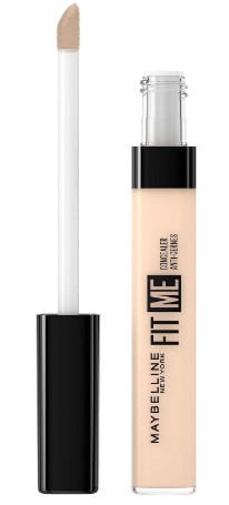 Maybelline New York, Corrector de Ojeras e Imperfecciones Fit Me, Todo Tipo de Pieles, 08 Nude, 6,8 ml