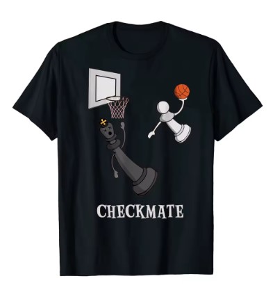 Camisetas divertidas de Checkmate