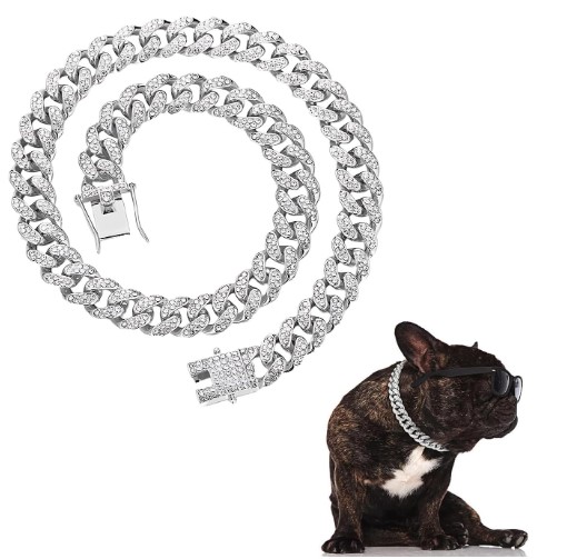 Collar de Cristal Cubano para Mascotas