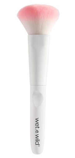 Wet n Wild - Makeup Powder Brush - Brocha de Maquillaje Profesional Grande y Mullida para Polvos - con Cerdas Suaves y Curvas para una Aplicación Uniforme
